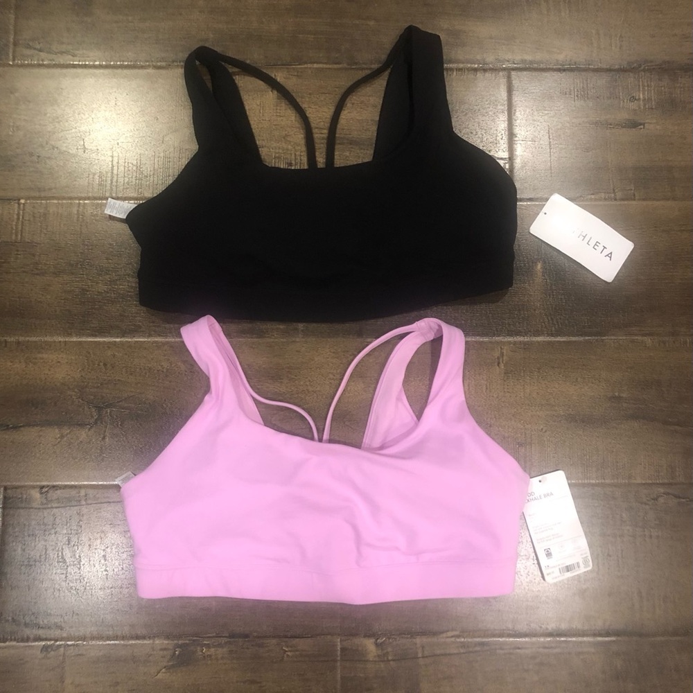 BNWT bundle of 2 Athleta Exhale bras